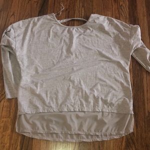 Super soft plus long sleeve t